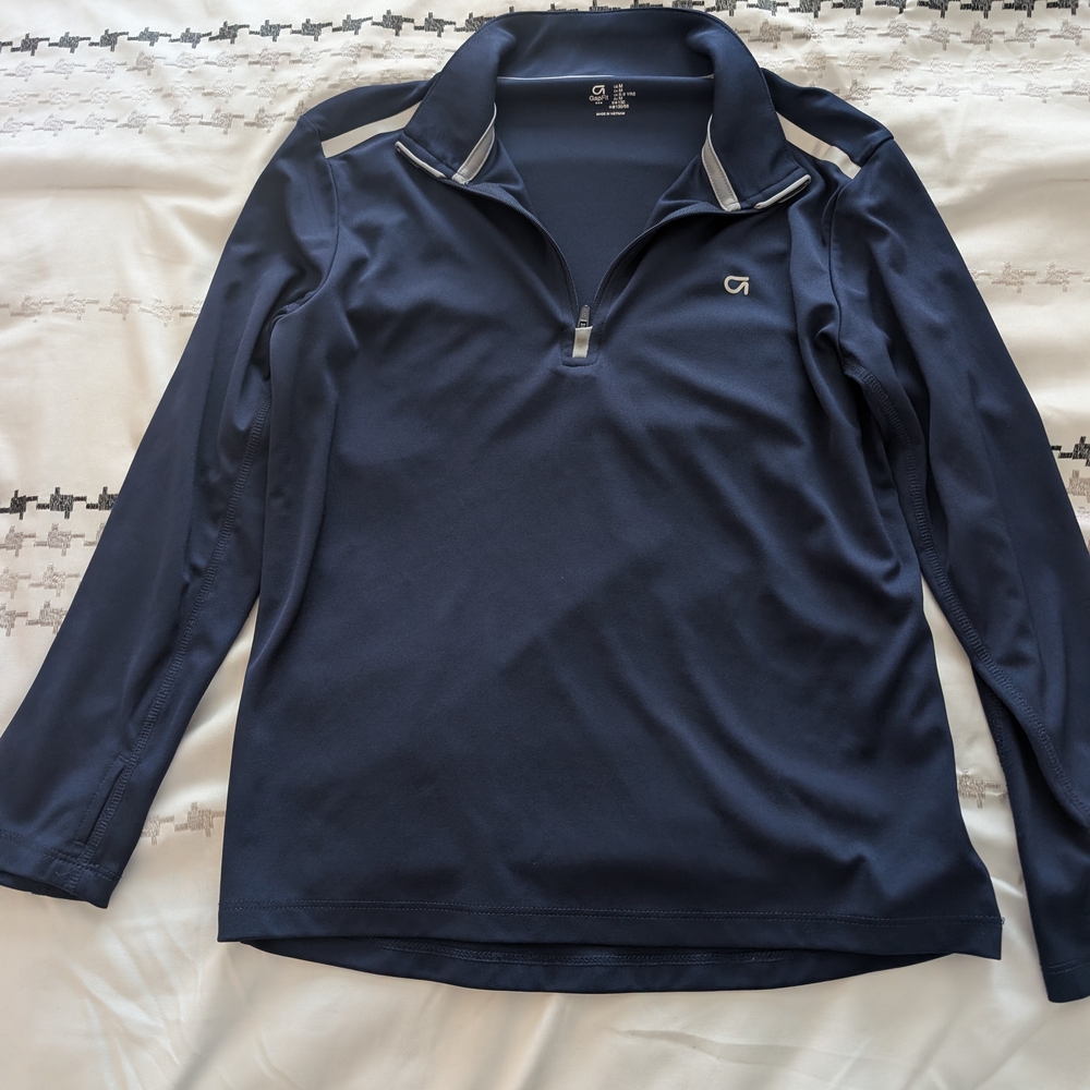 Cutter & Buck Navy Quarter-Zip Performance Pullover